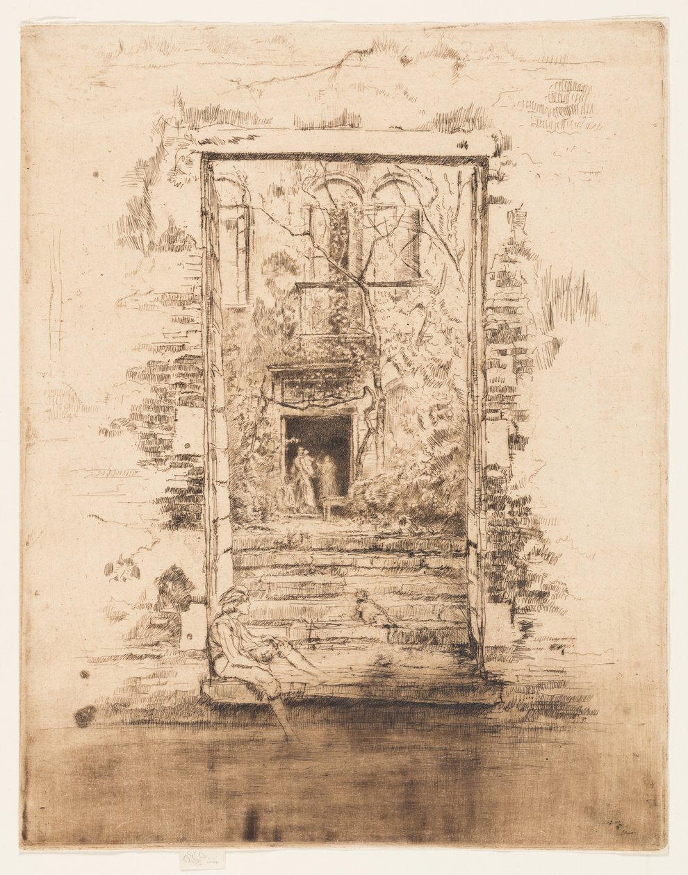 Il giardino da James Abbott McNeill Whistler