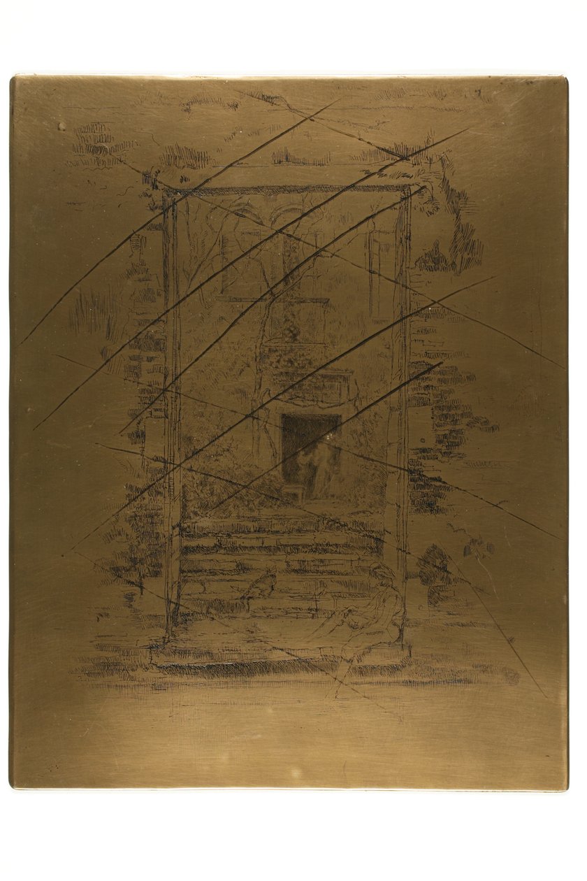 Il giardino da James McNeill Whistler