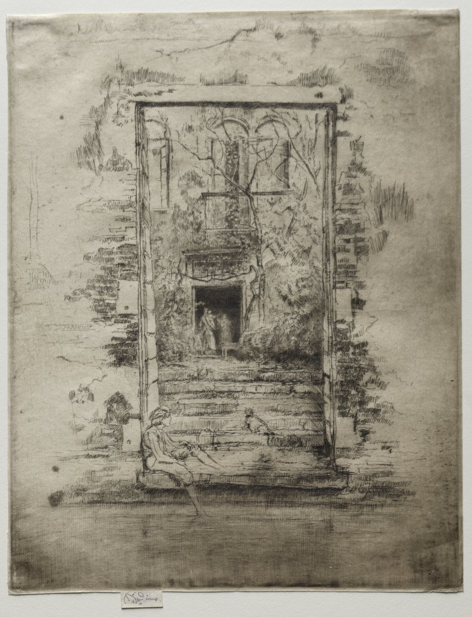 Il giardino da James McNeill Whistler