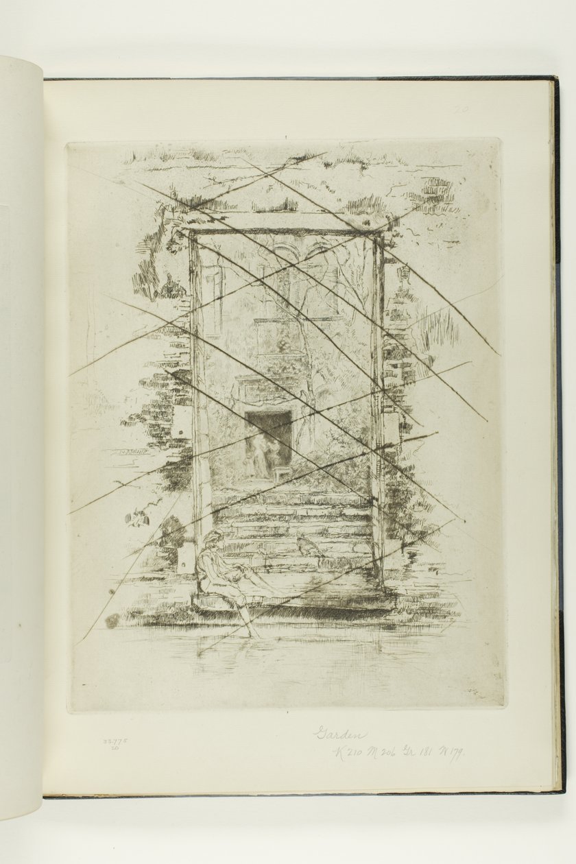 Il giardino da James McNeill Whistler
