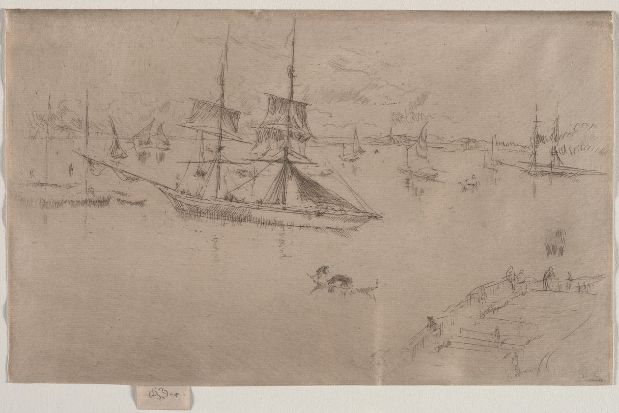 La Laguna, mezzogiorno da James McNeill Whistler