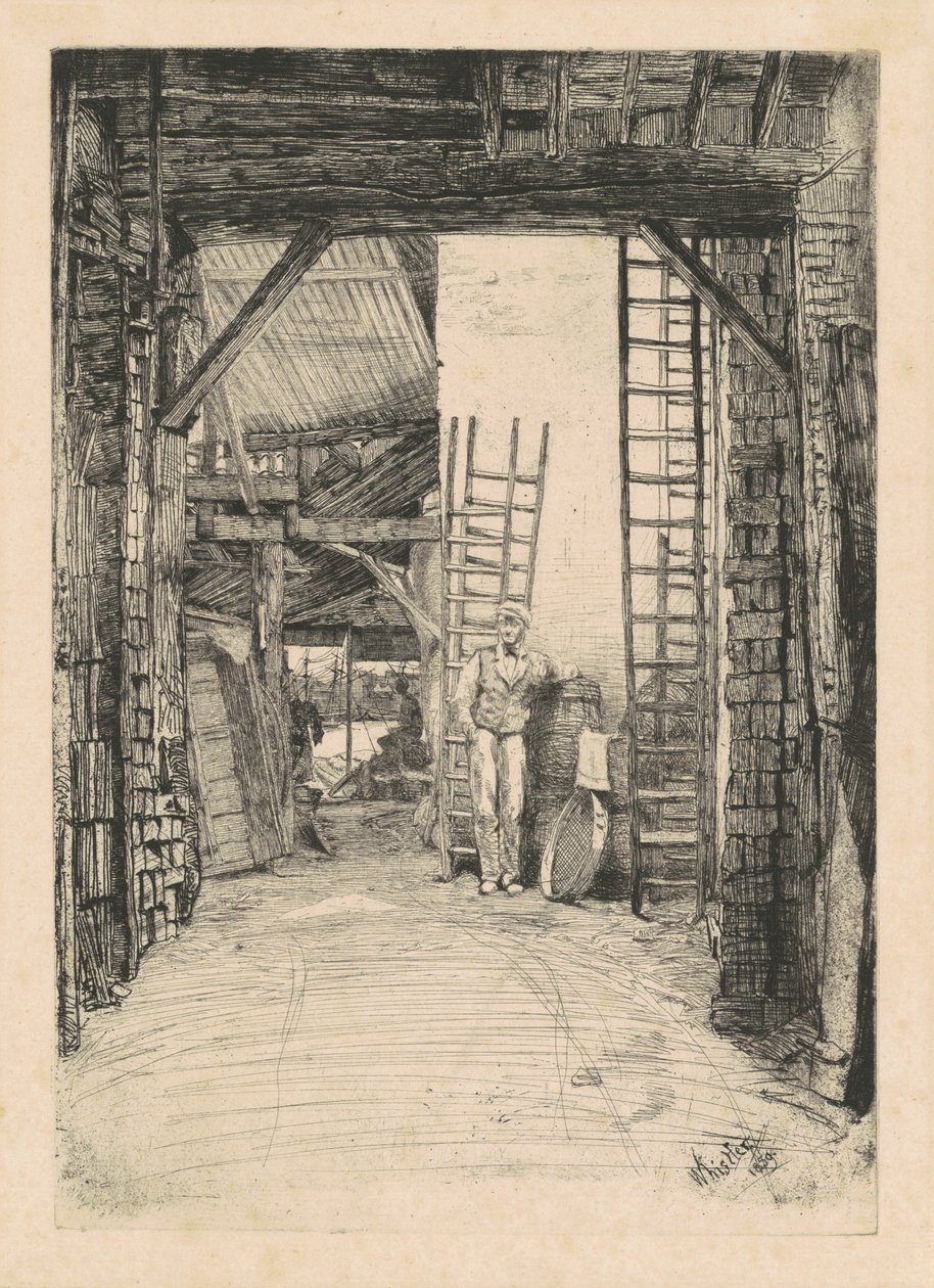 Il Calcinatore da James Abbott McNeill Whistler
