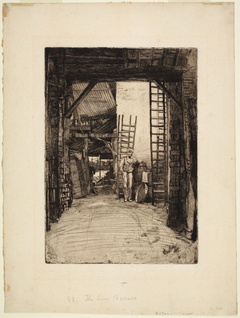 Il bruciatore di calce da James McNeill Whistler