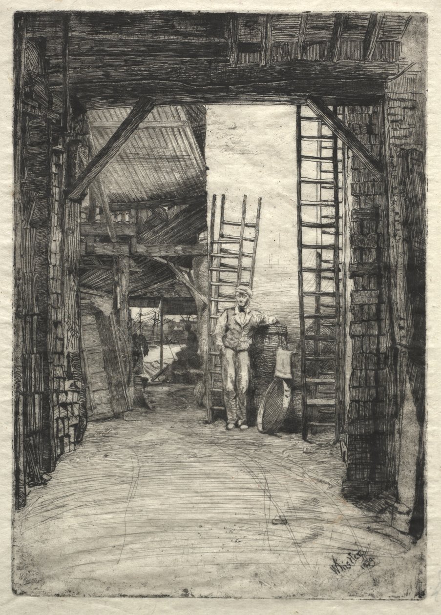 Il fornaciaio di calce da James McNeill Whistler