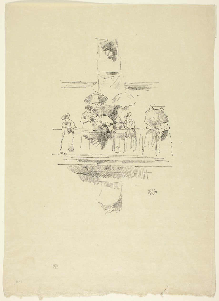 Il piccolo balcone da James Abbott McNeill Whistler