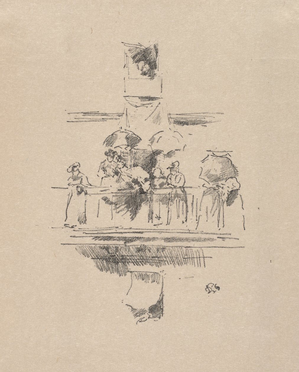 Il piccolo balcone da James McNeill Whistler