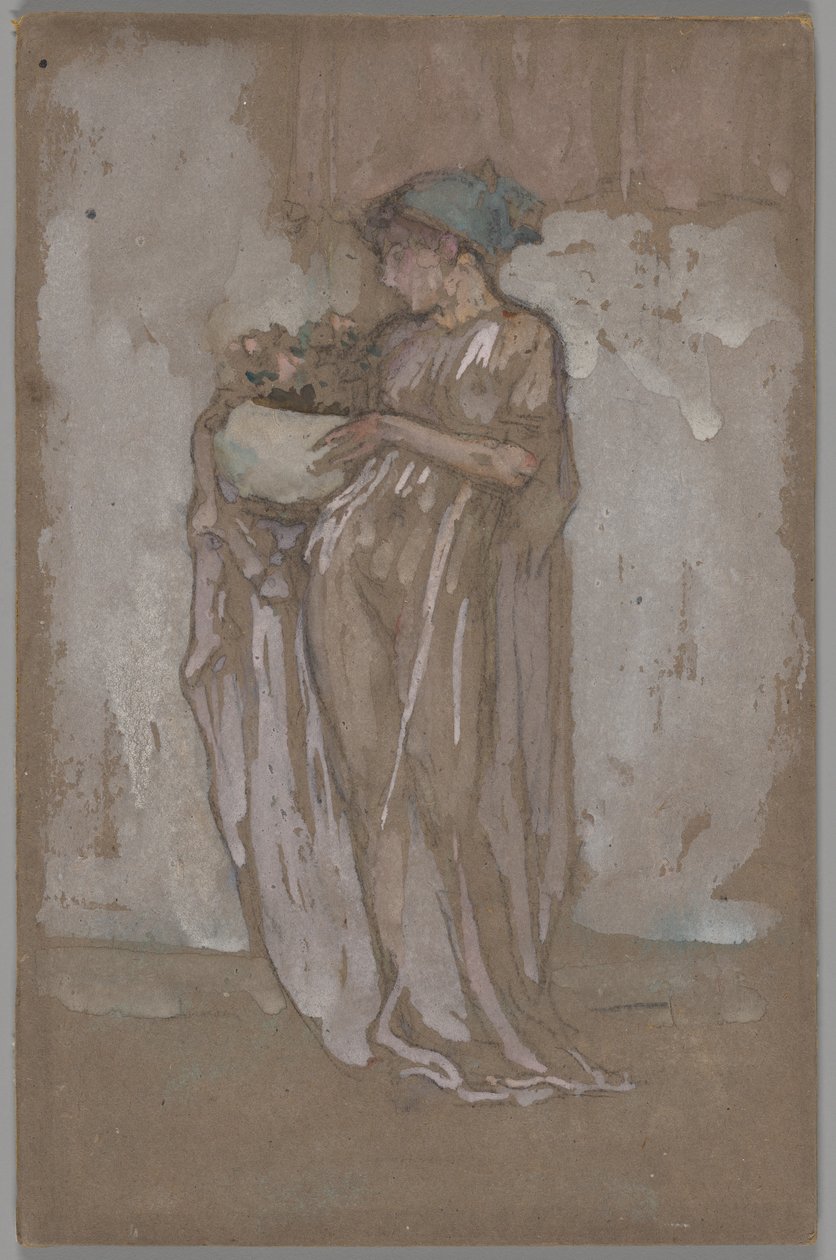 Il Piccolo Cappello Blu da James Abbott McNeill Whistler
