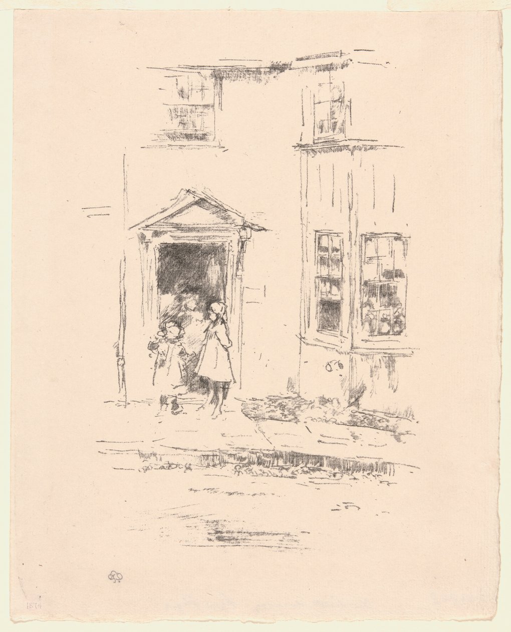 La piccola porta, Lyme Regis da James Abbott McNeill Whistler