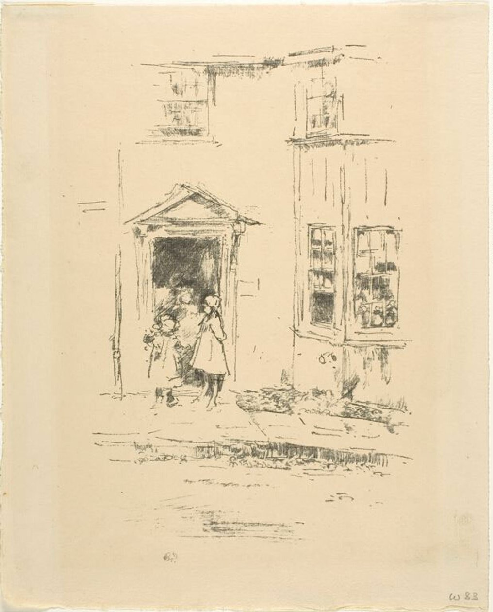 La Piccola Porta, Lyme Regis da James McNeill Whistler