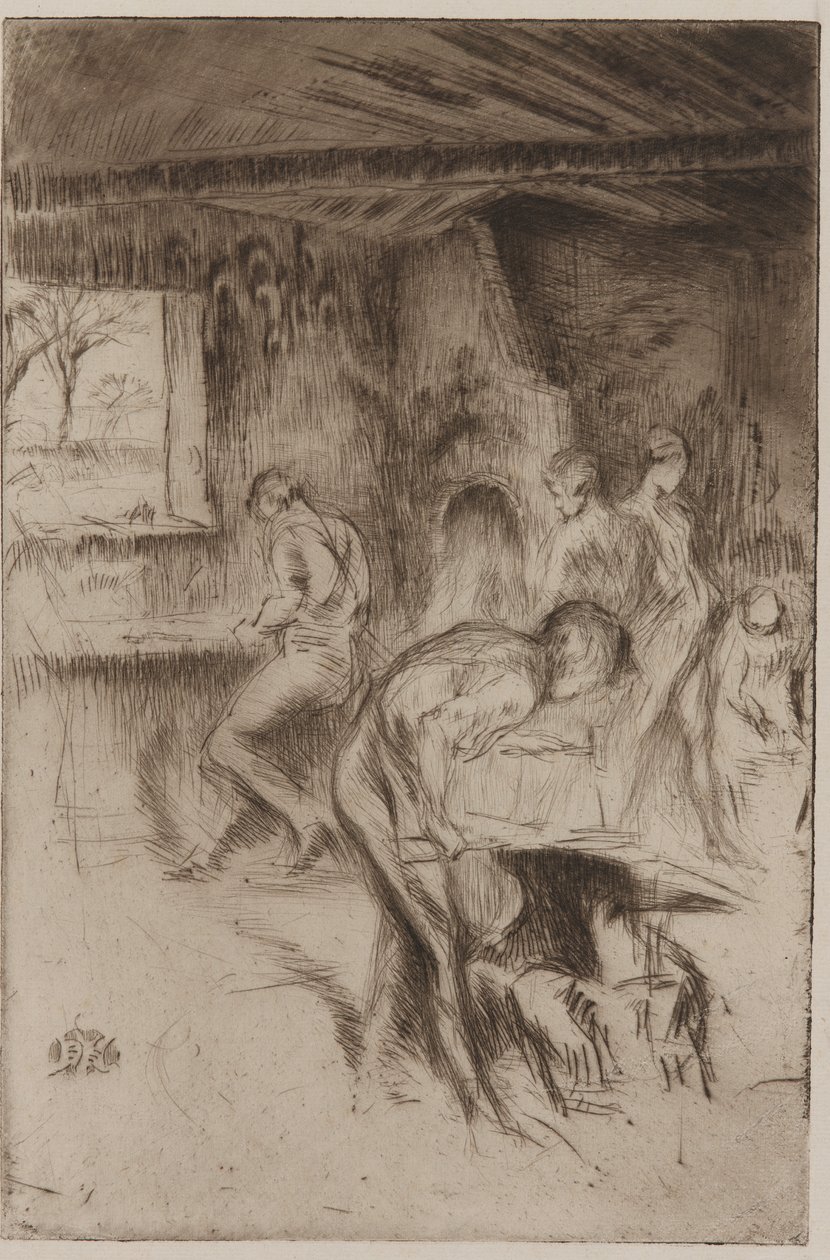 La piccola forgia, Liverpool da James Abbott McNeill Whistler