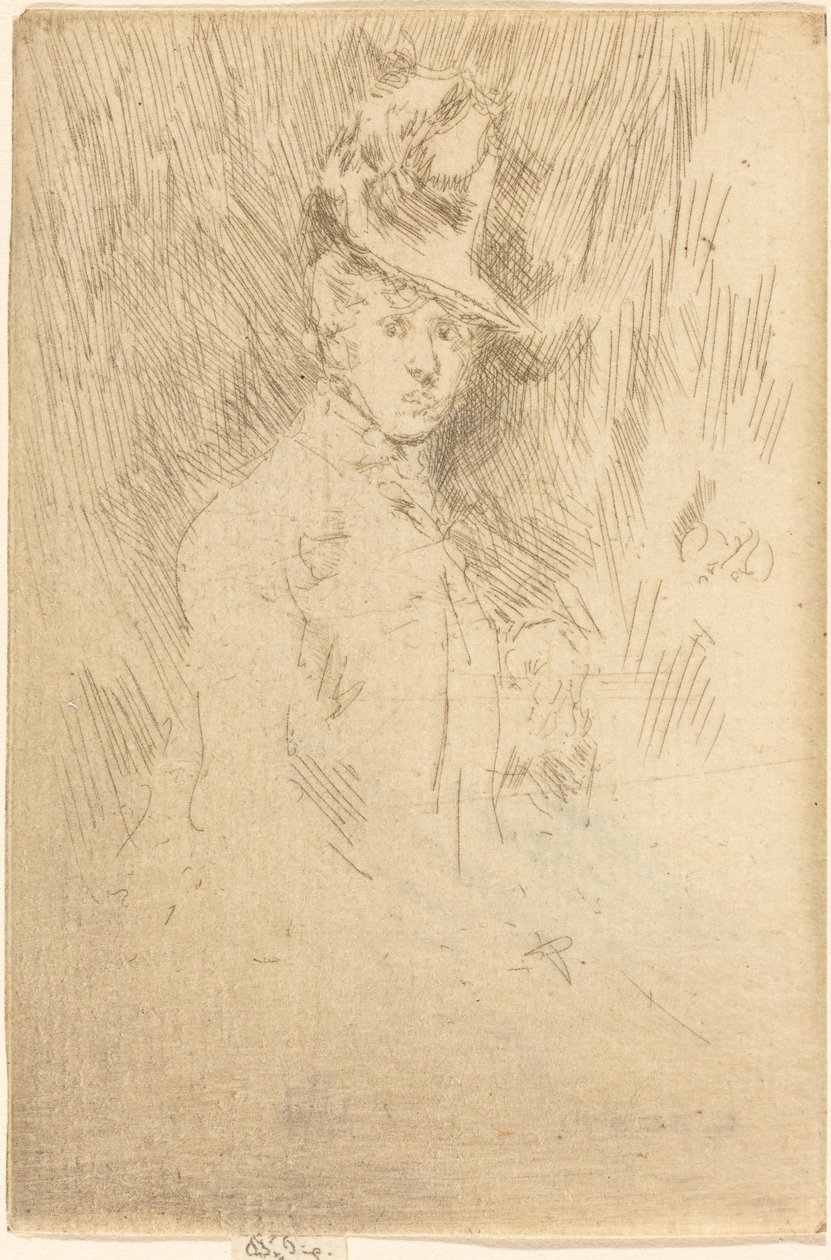 Il Piccolo Cappello da James Abbott McNeill Whistler