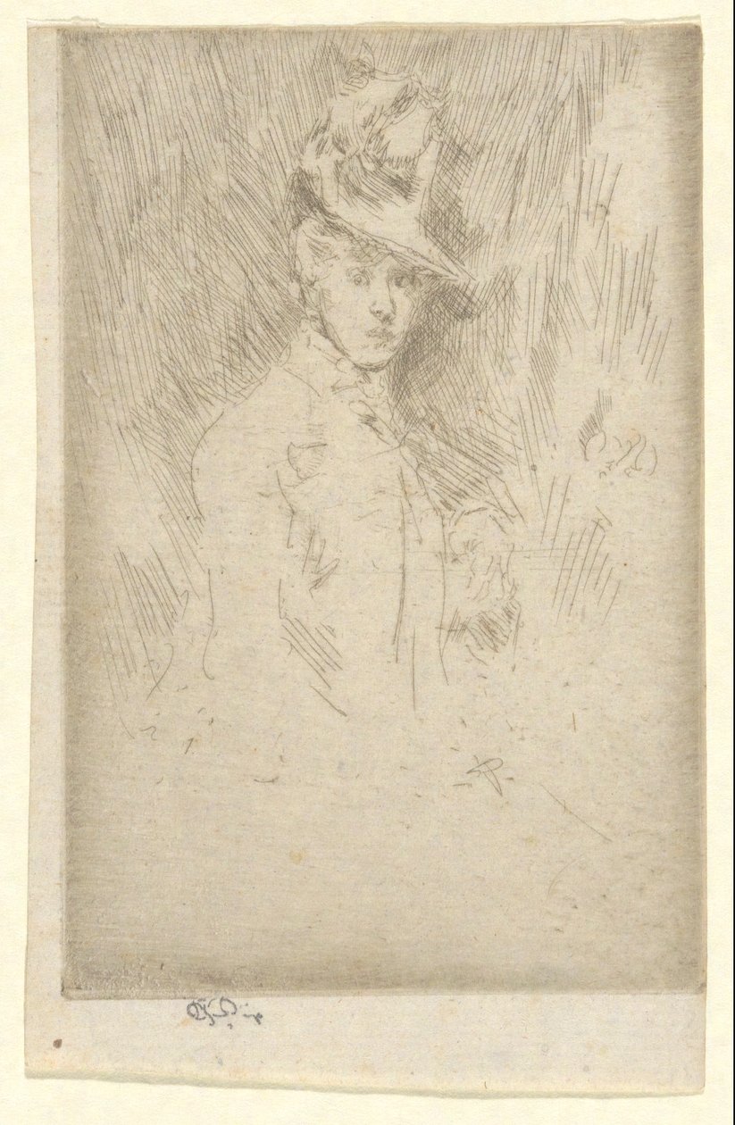 Il Piccolo Cappello da James Abbott McNeill Whistler