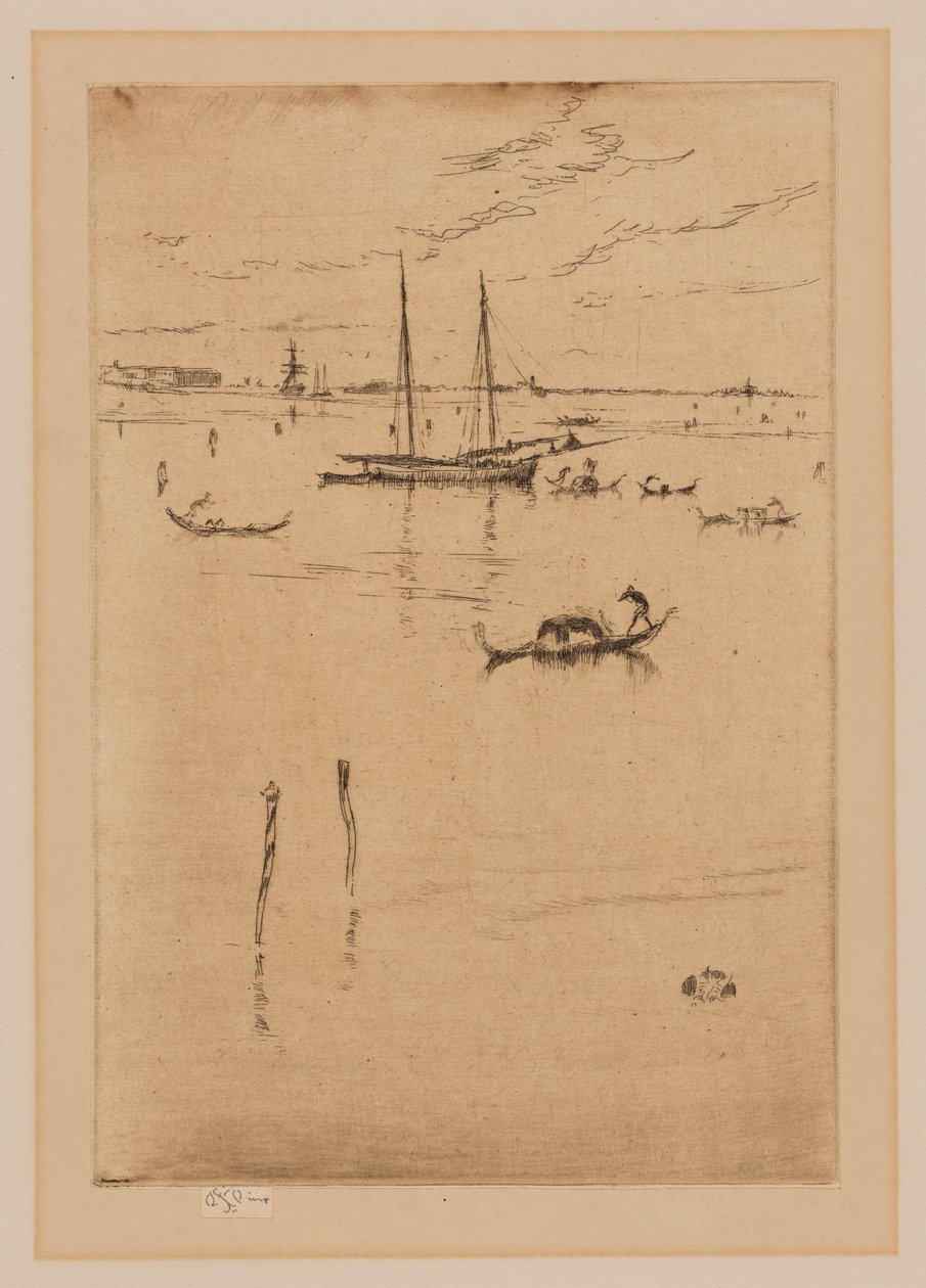 La Piccola Laguna da James Abbott McNeill Whistler