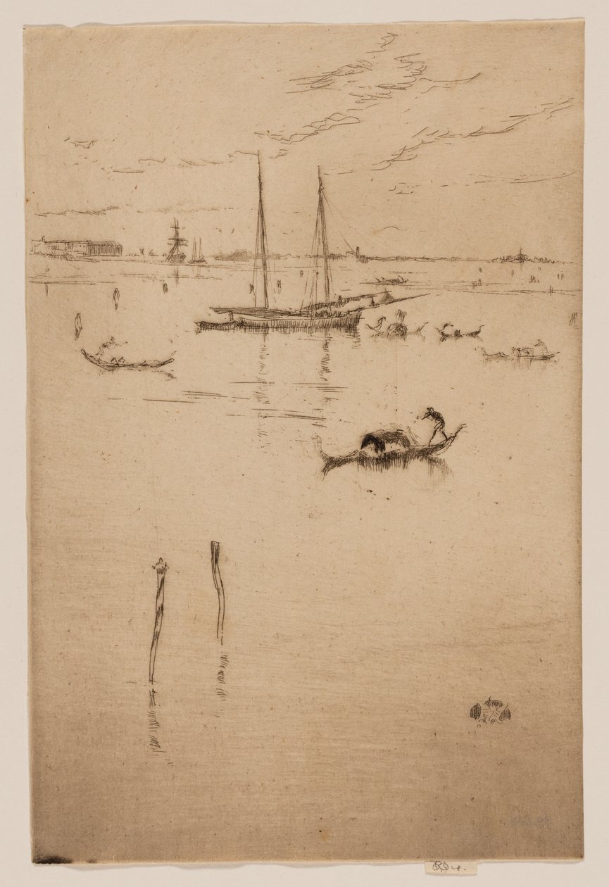 La piccola laguna da James Abbott McNeill Whistler