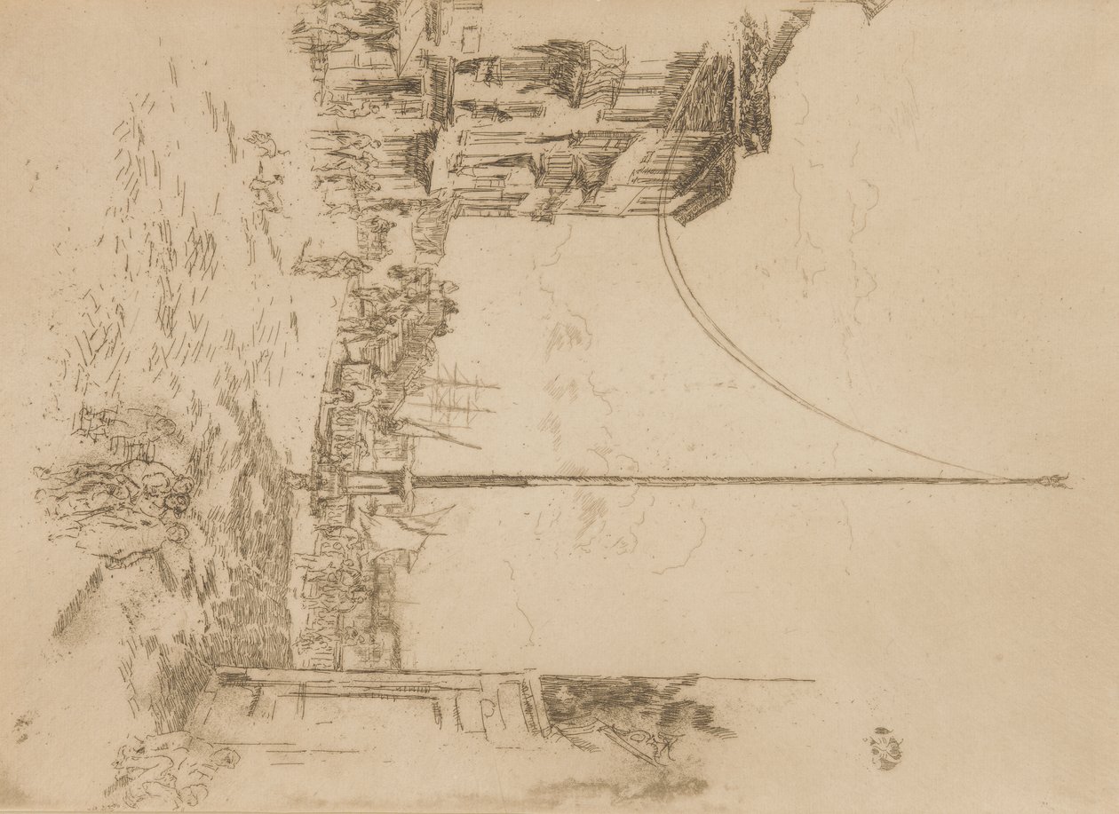 Il piccolo albero maestro da James Abbott McNeill Whistler