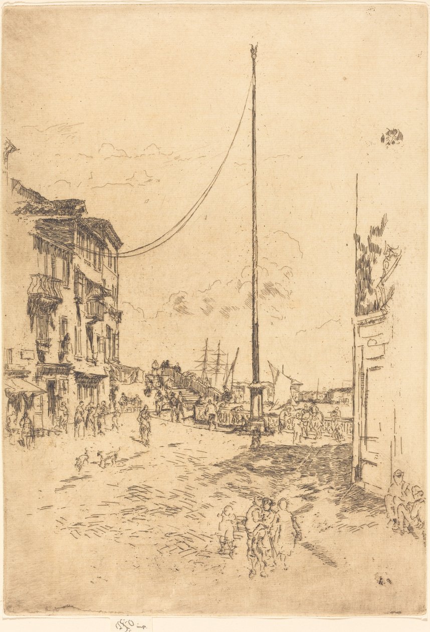Il piccolo albero maestro da James Abbott McNeill Whistler