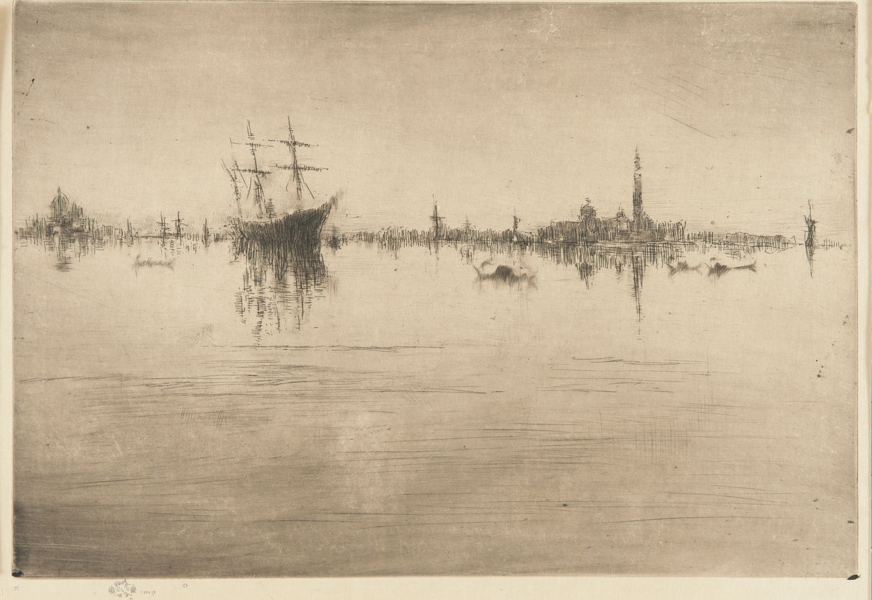Il piccolo albero maestro da James Abbott McNeill Whistler