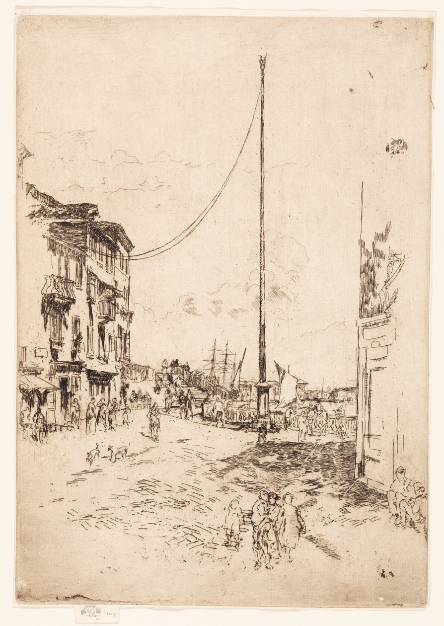 Il piccolo albero maestro da James Abbott McNeill Whistler