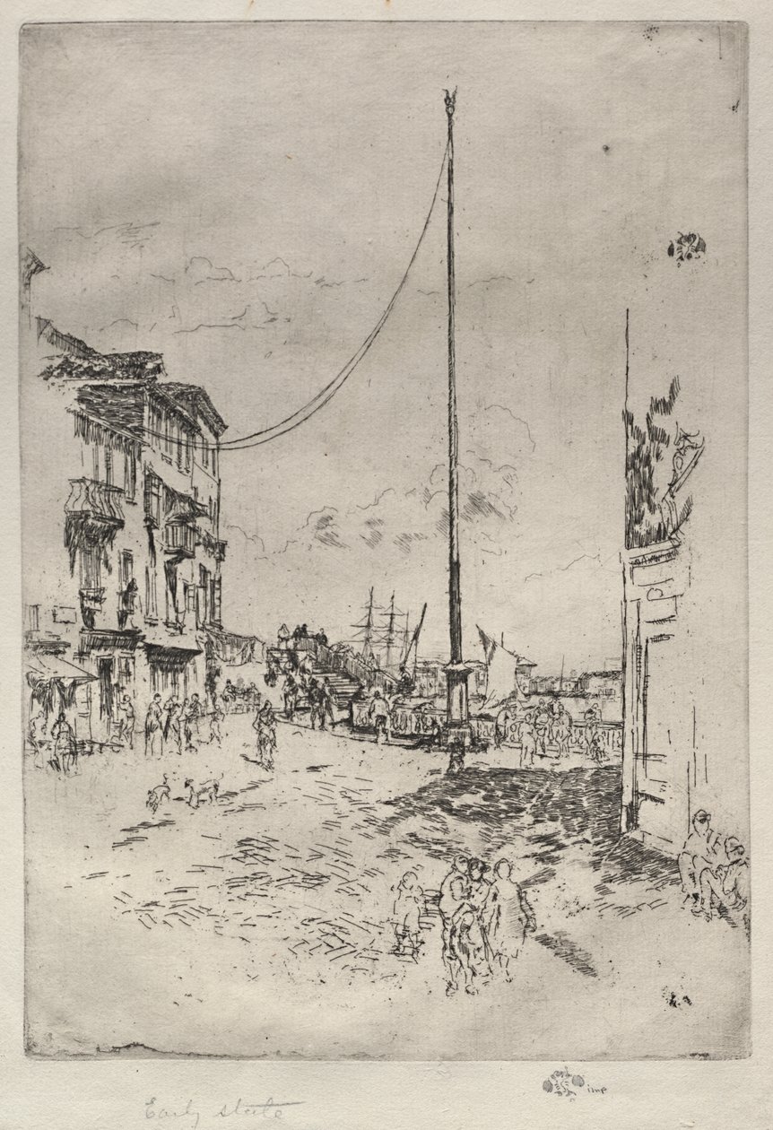 Il piccolo albero maestro da James McNeill Whistler