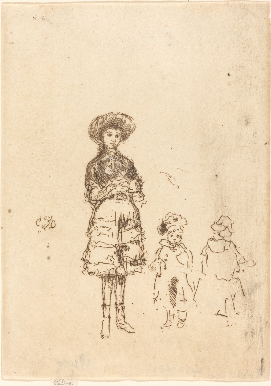La piccola infermiera da James Abbott McNeill Whistler