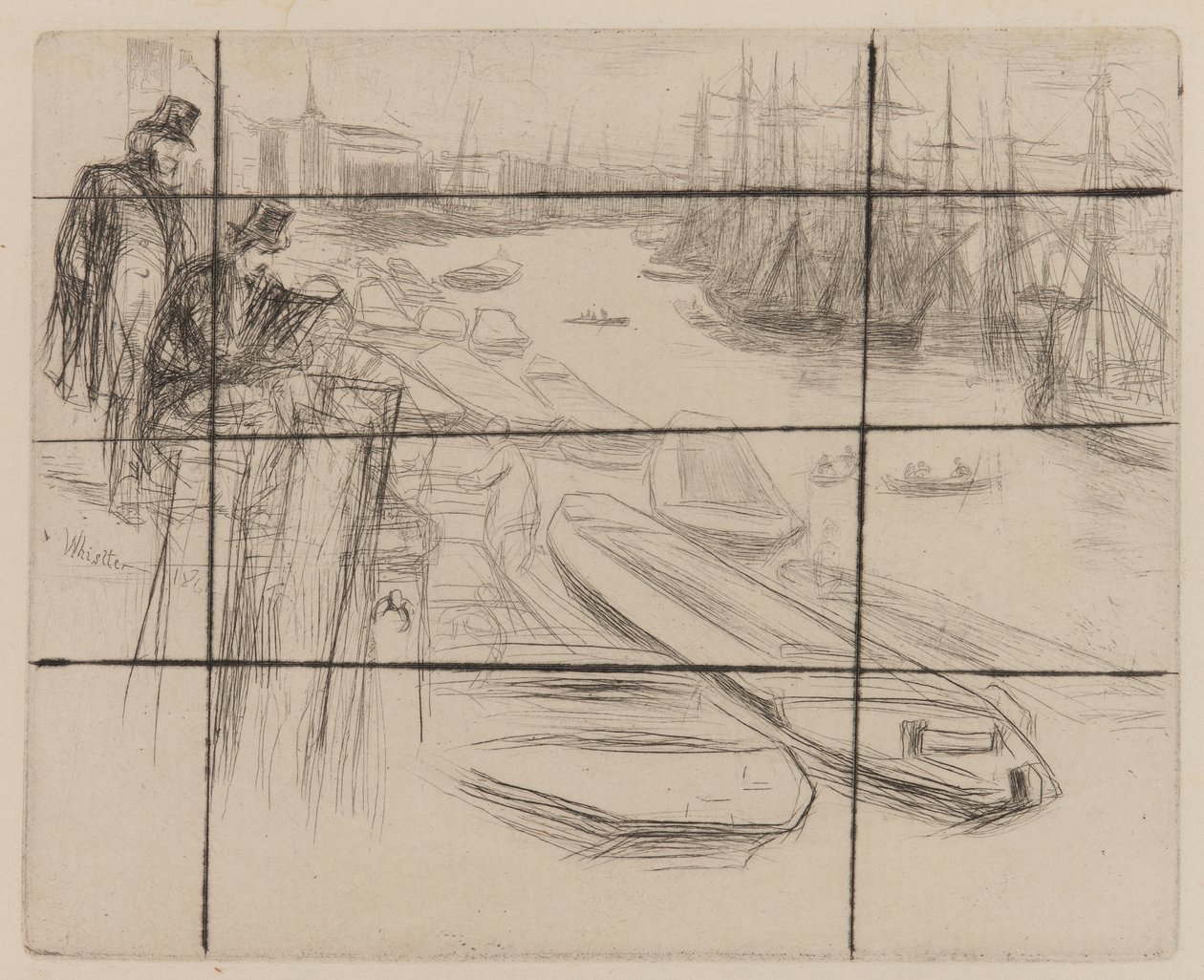 La Piccola Pozza da James Abbott McNeill Whistler