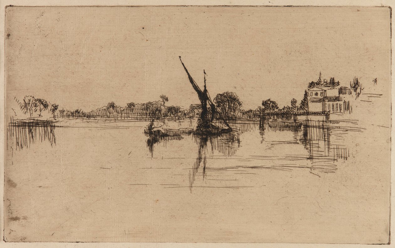 Il piccolo Putney da James Abbott McNeill Whistler