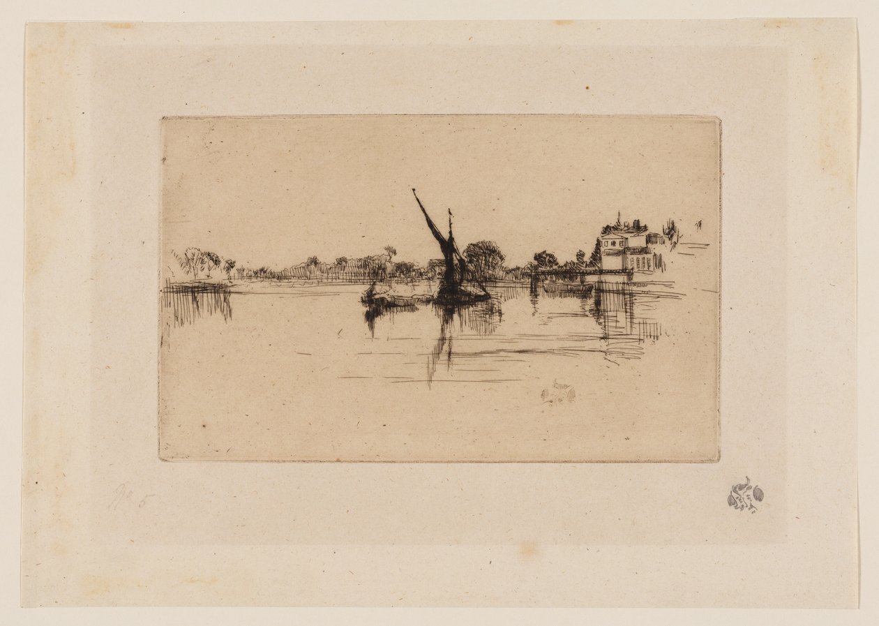 Il piccolo Putney da James Abbott McNeill Whistler