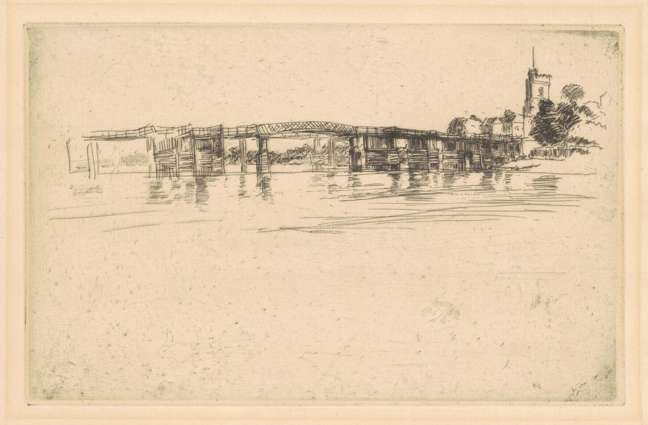 Il Piccolo Putney, No. 1 da James Abbott McNeill Whistler