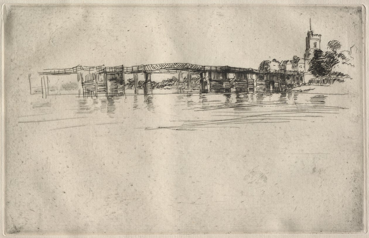 Il Little Putney n. 1 da James McNeill Whistler