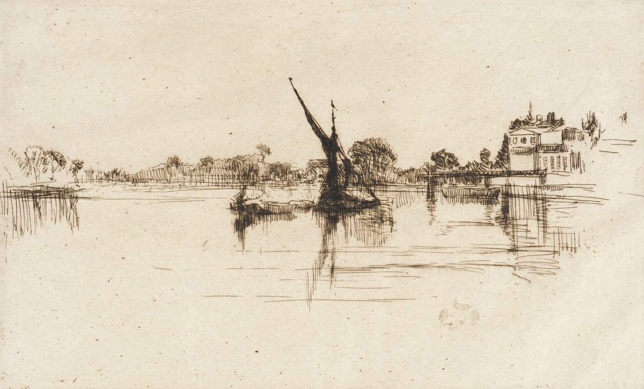 La piccola Putney, n. 2 da James McNeill Whistler