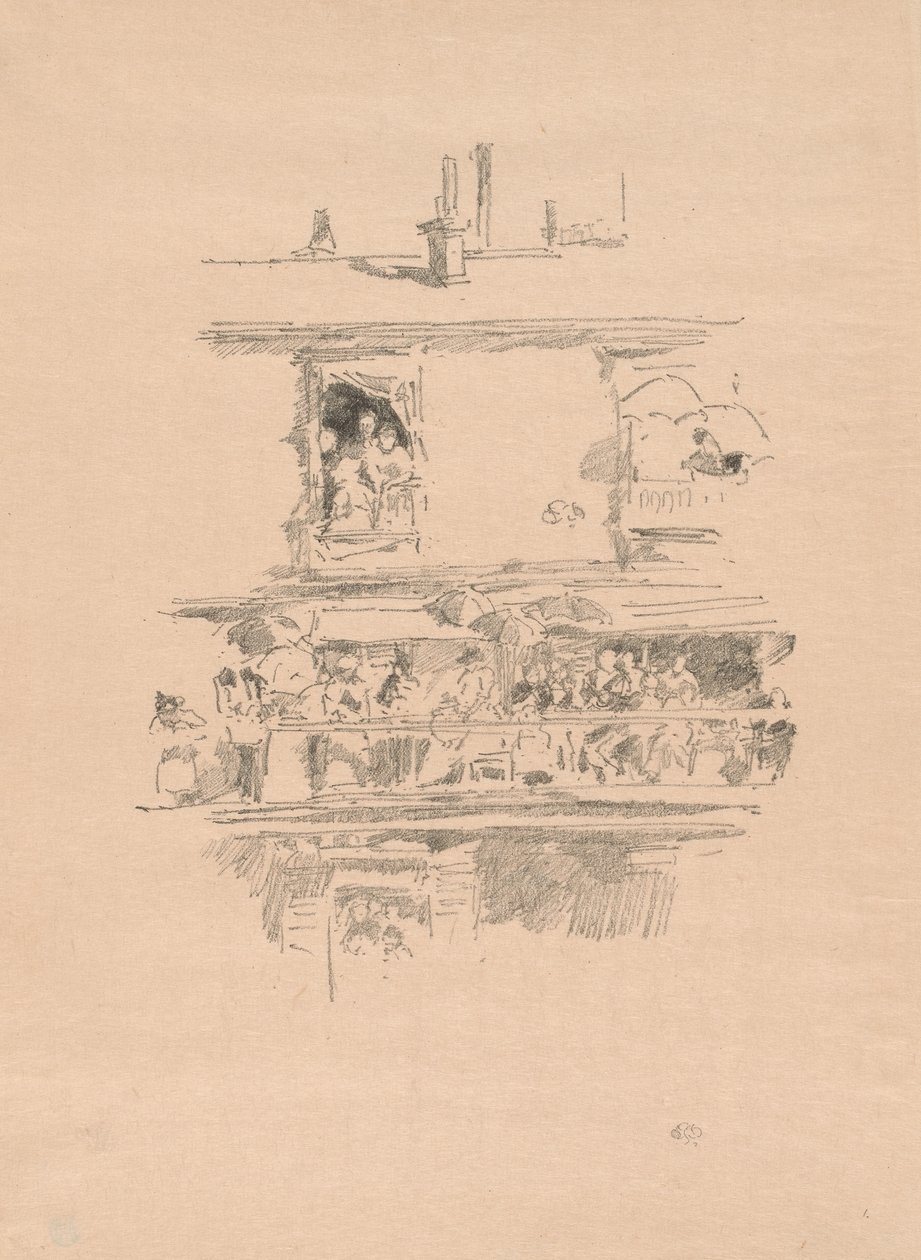 Il lungo balcone da James McNeill Whistler