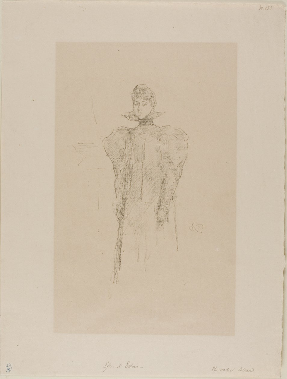 Il collare dei Medici da James Abbott McNeill Whistler
