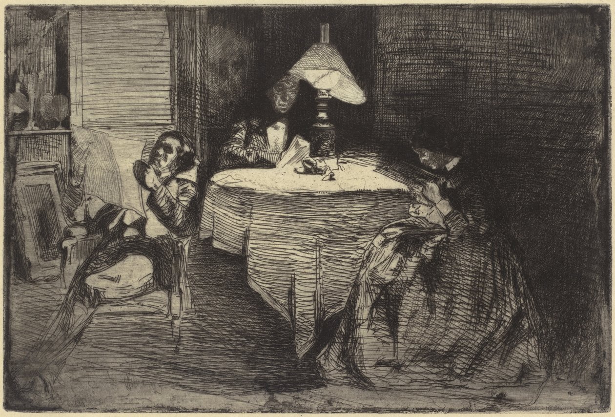 La sala della musica da James Abbott McNeill Whistler
