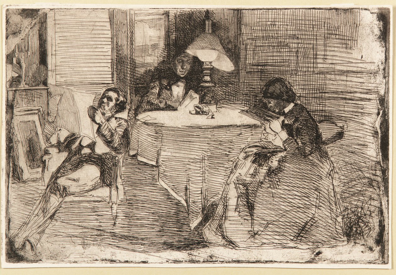La sala della musica da James Abbott McNeill Whistler