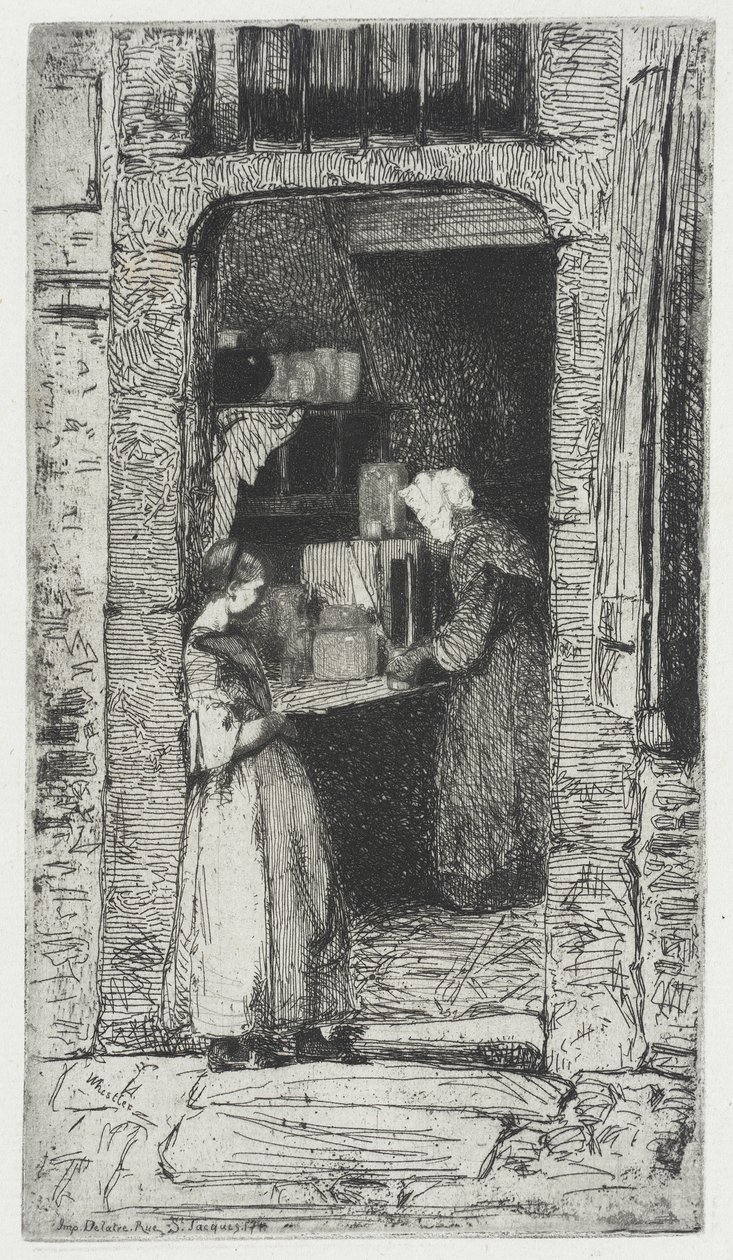 Il mercante di senape da James McNeill Whistler