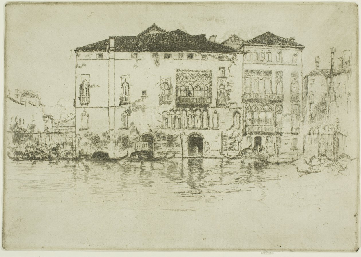 I palazzi da James Abbott McNeill Whistler