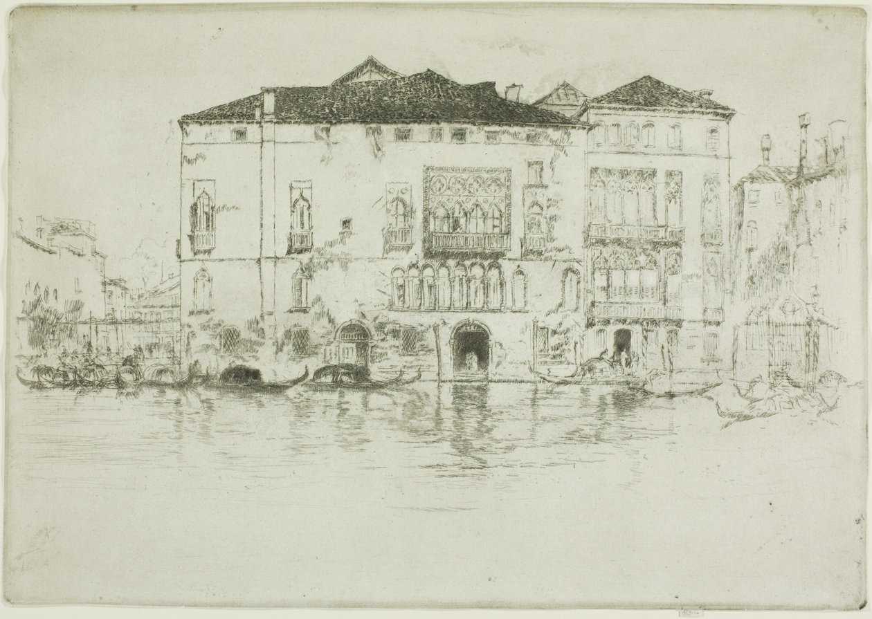 I palazzi da James Abbott McNeill Whistler