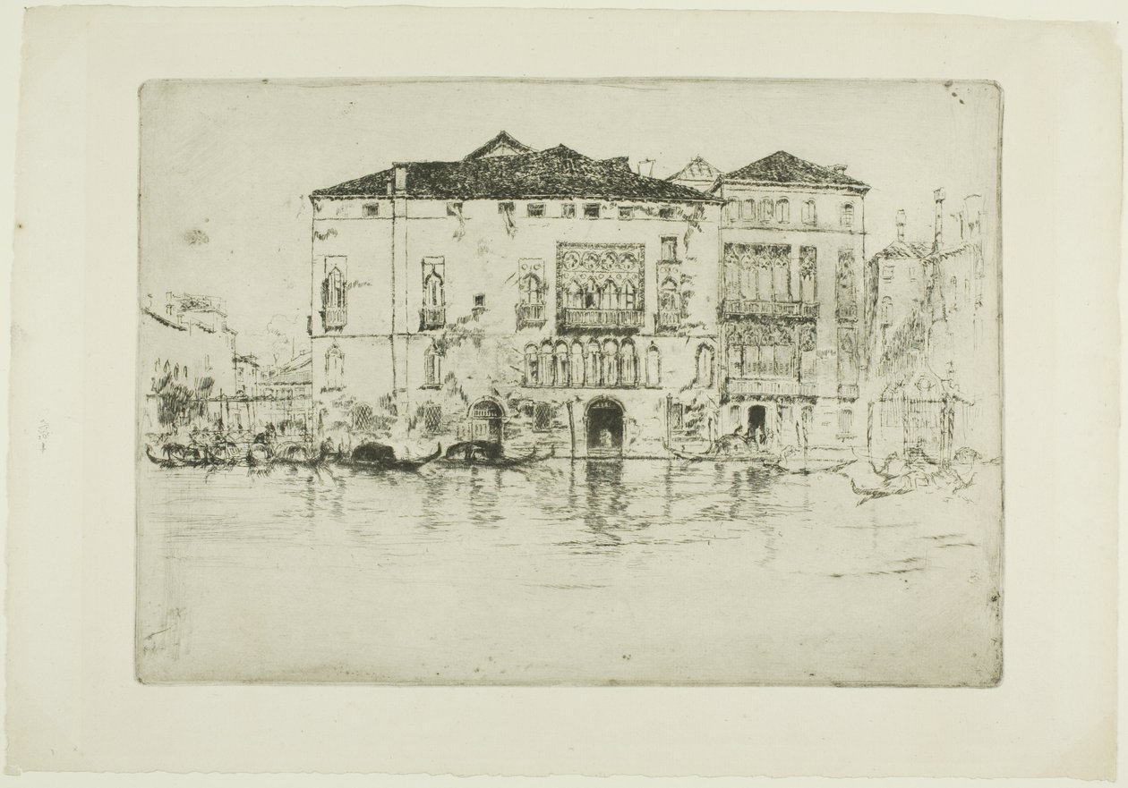 I Palazzi da James Abbott McNeill Whistler
