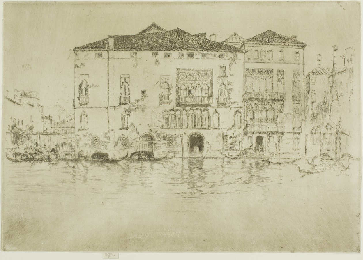 I palazzi da James Abbott McNeill Whistler
