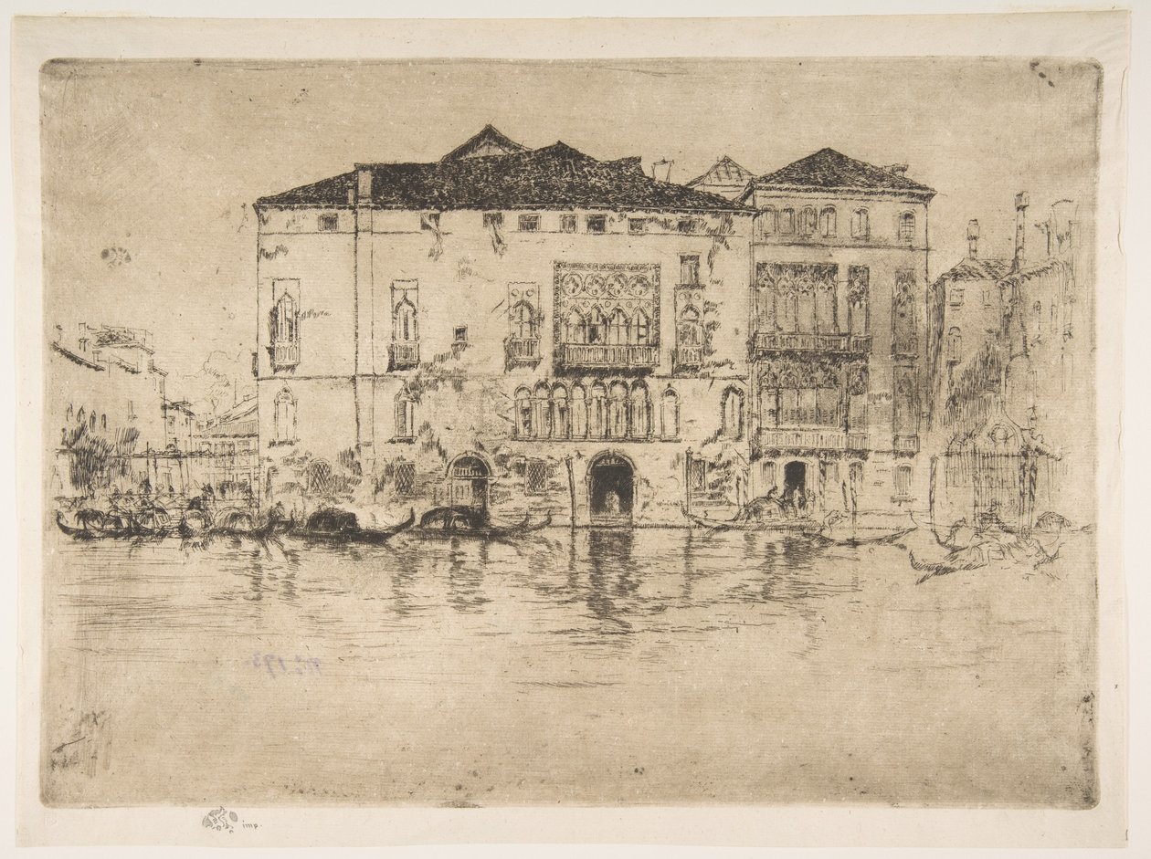 I palazzi da James McNeill Whistler