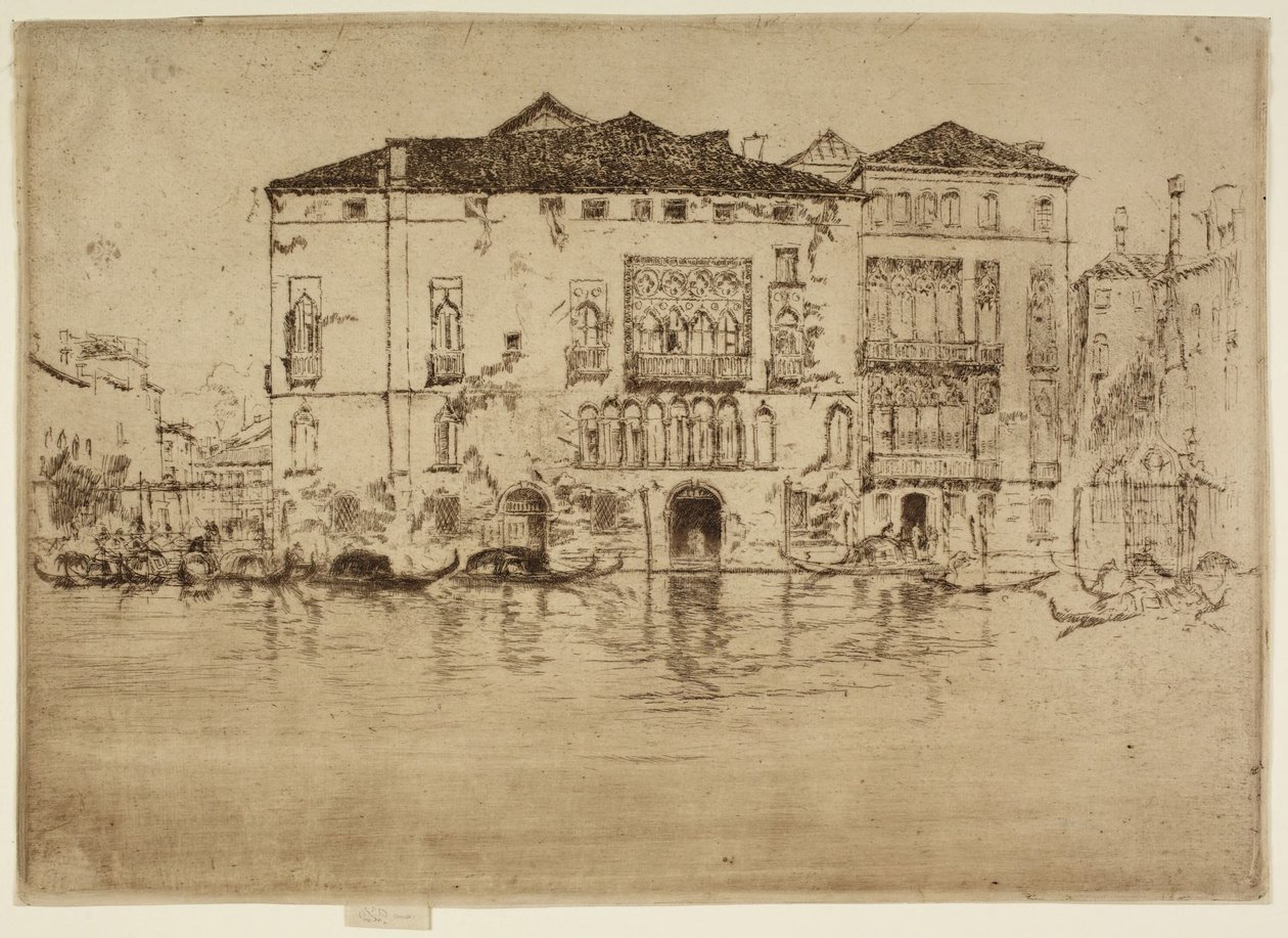 I palazzi da James McNeill Whistler