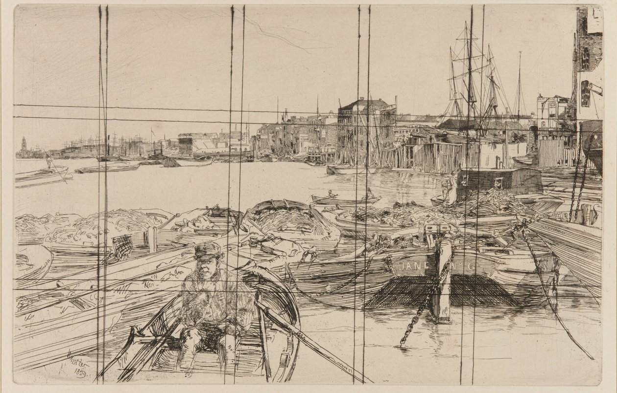 La piscina da James Abbott McNeill Whistler
