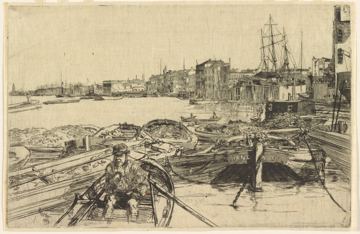 La piscina da James Abbott McNeill Whistler