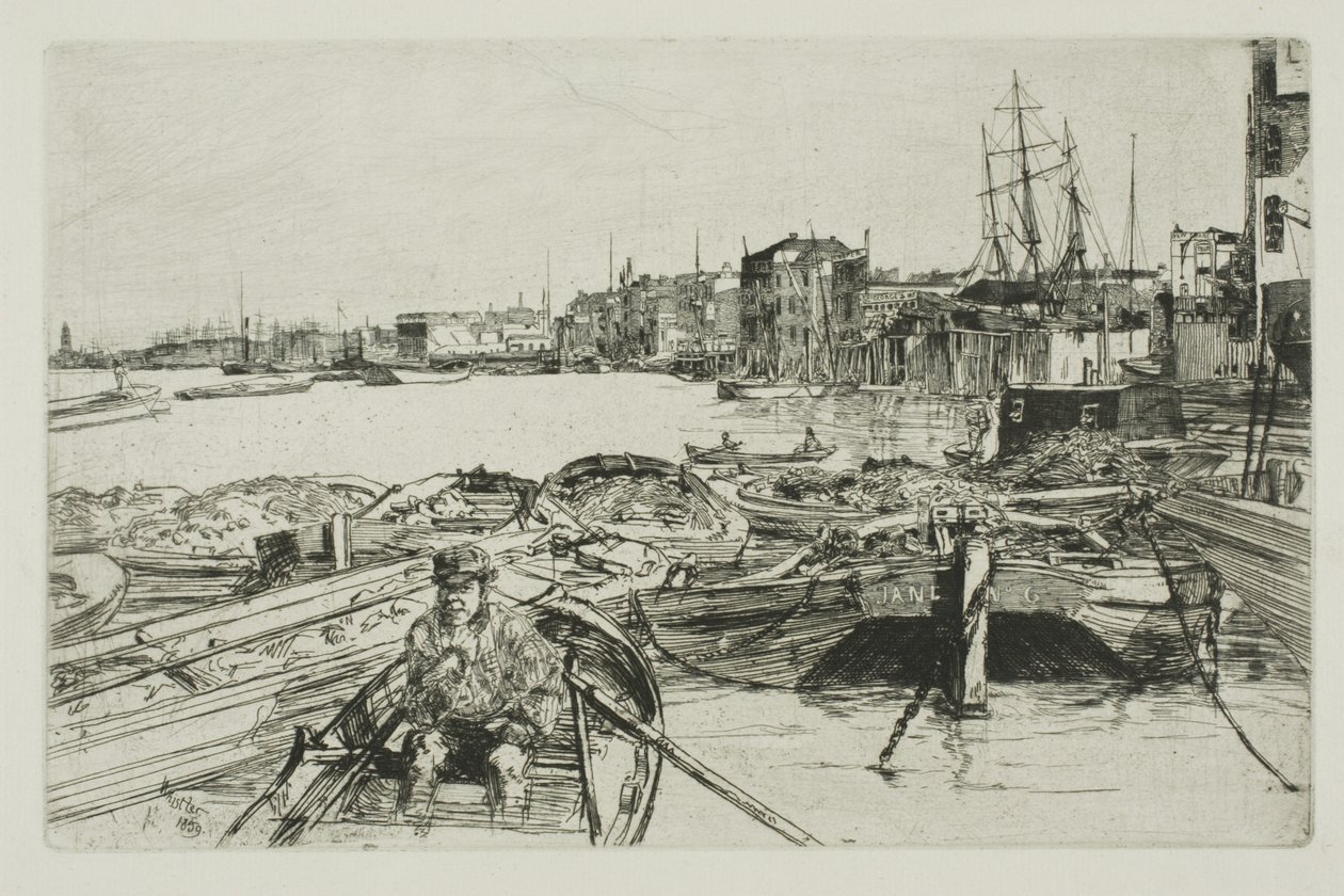 La piscina da James Abbott McNeill Whistler