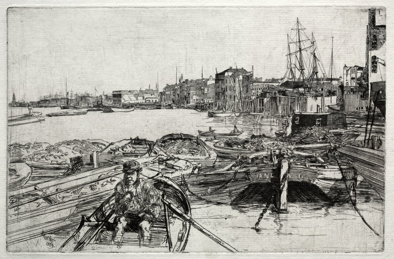 La piscina da James McNeill Whistler
