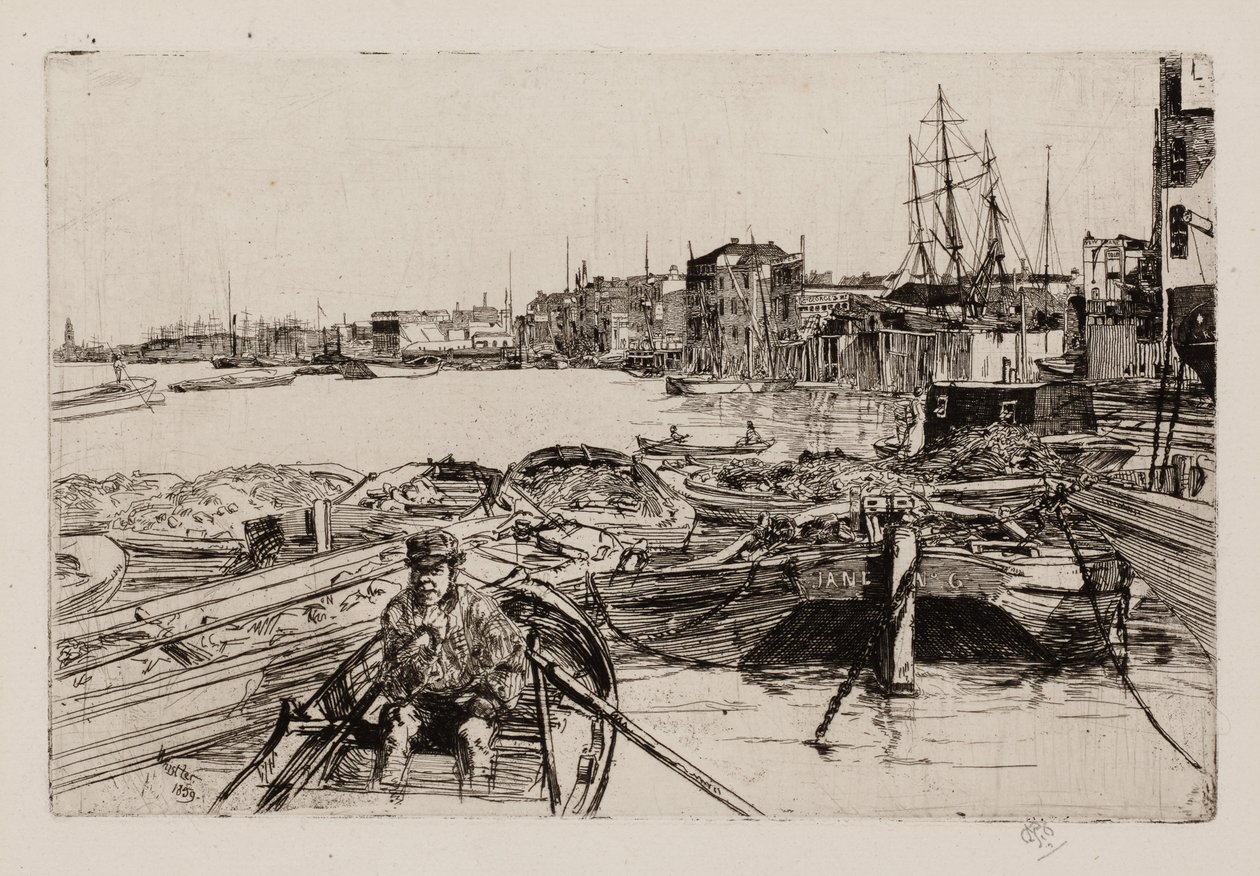 La piscina da James McNeill Whistler