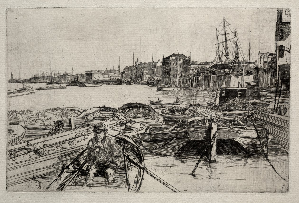 La piscina da James McNeill Whistler