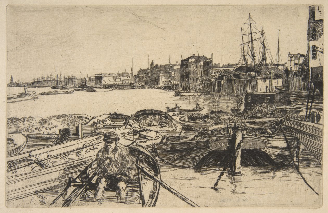 Lo stagno da James McNeill Whistler