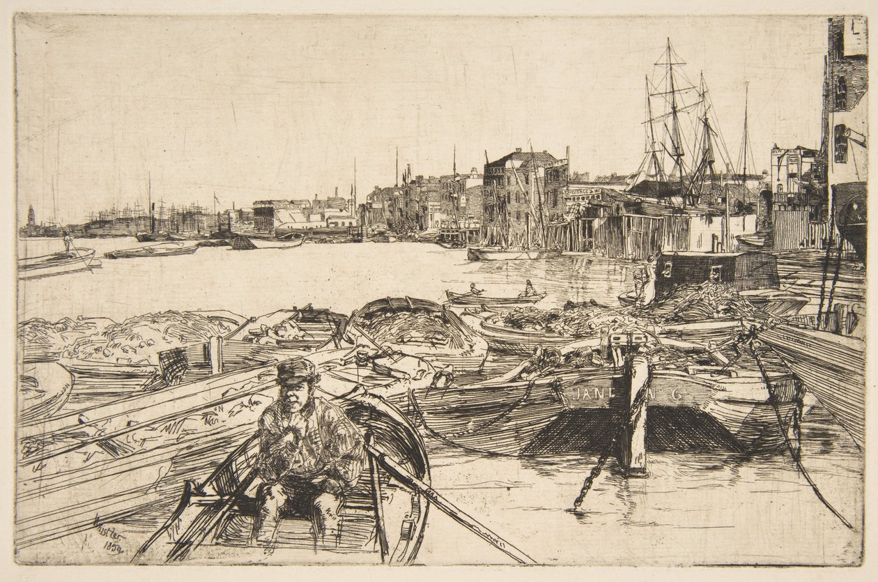Lo stagno da James McNeill Whistler