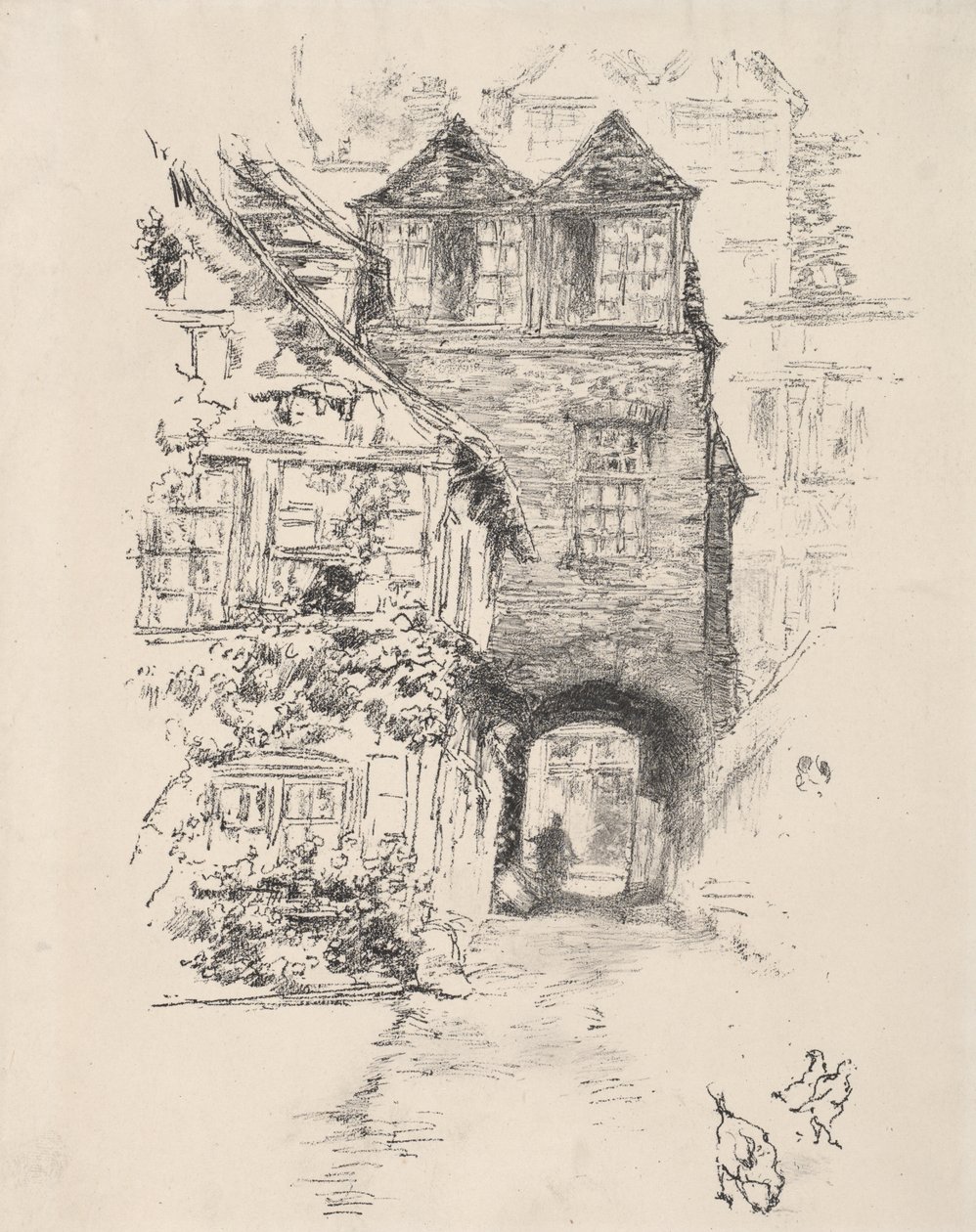 La Casa del Sacerdote, Rouen da James McNeill Whistler